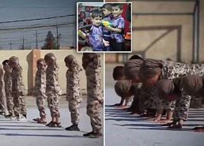 अनाथालय के बच्चों को ISIS जबरन दे रहा प्रशिक्षण