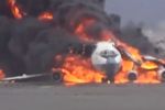 एयरपोर्ट पर बमबारी का पहला Video सामने, कई विमान जलकर खाक