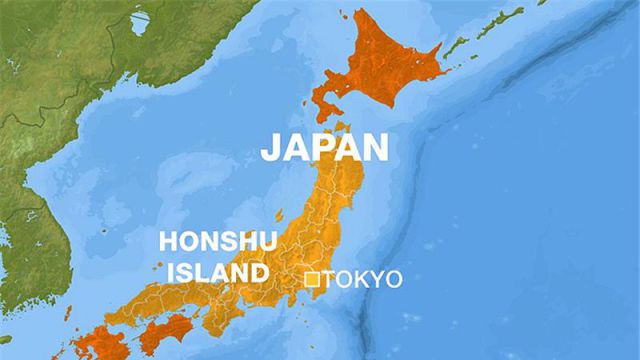 जापान में आया शक्तिशाली भूकंप