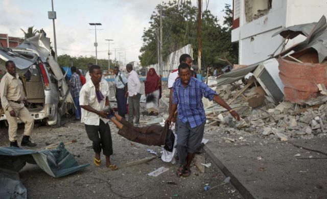 सोमालिया की होटल में आतंकवादी हमला, 12 की मौत