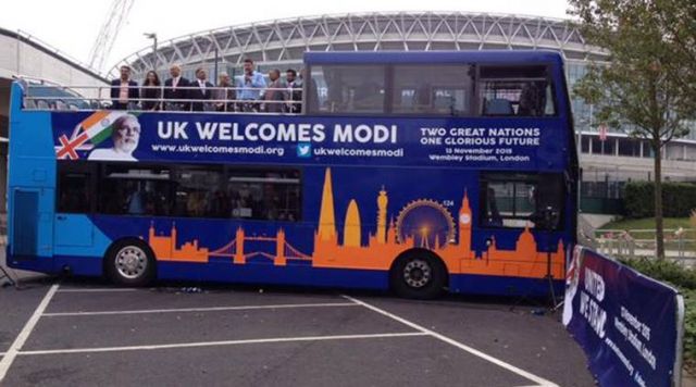 ब्रिटेन में PM मोदी के स्वागत की तैयारी, शुरू की 'मोदी एक्सप्रेस'