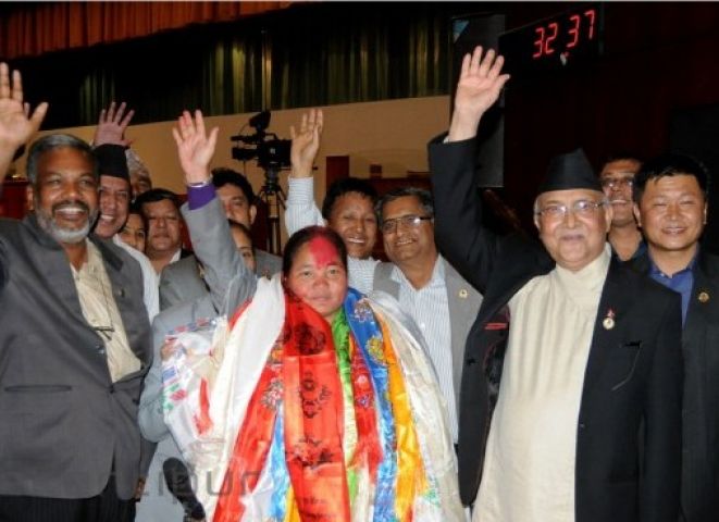 नेपाल में पहली बार महिला बनी संसद अध्यक्ष