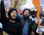 गुरू ग्रंथ साहब के अपमान पर अमेरिकी सिखों ने भी किया विरोध