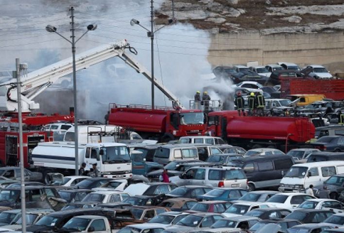 जॉर्डन में पटाखों से लदे ट्रक में हुआ विस्फोट, 8 की मौत