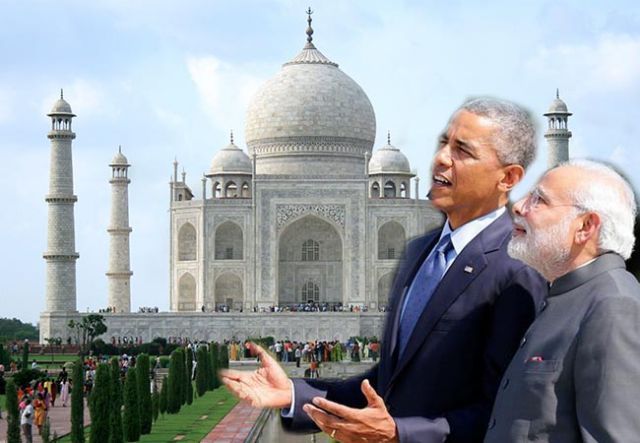 ताजमहल देखने के उत्सुक है ओबामा