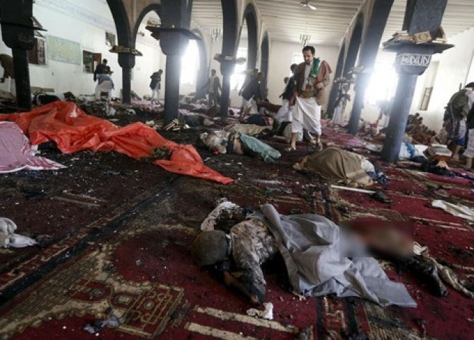 यमन : IS ने ली मस्जिद में हुए बम विस्फोट की जिम्मेदारी