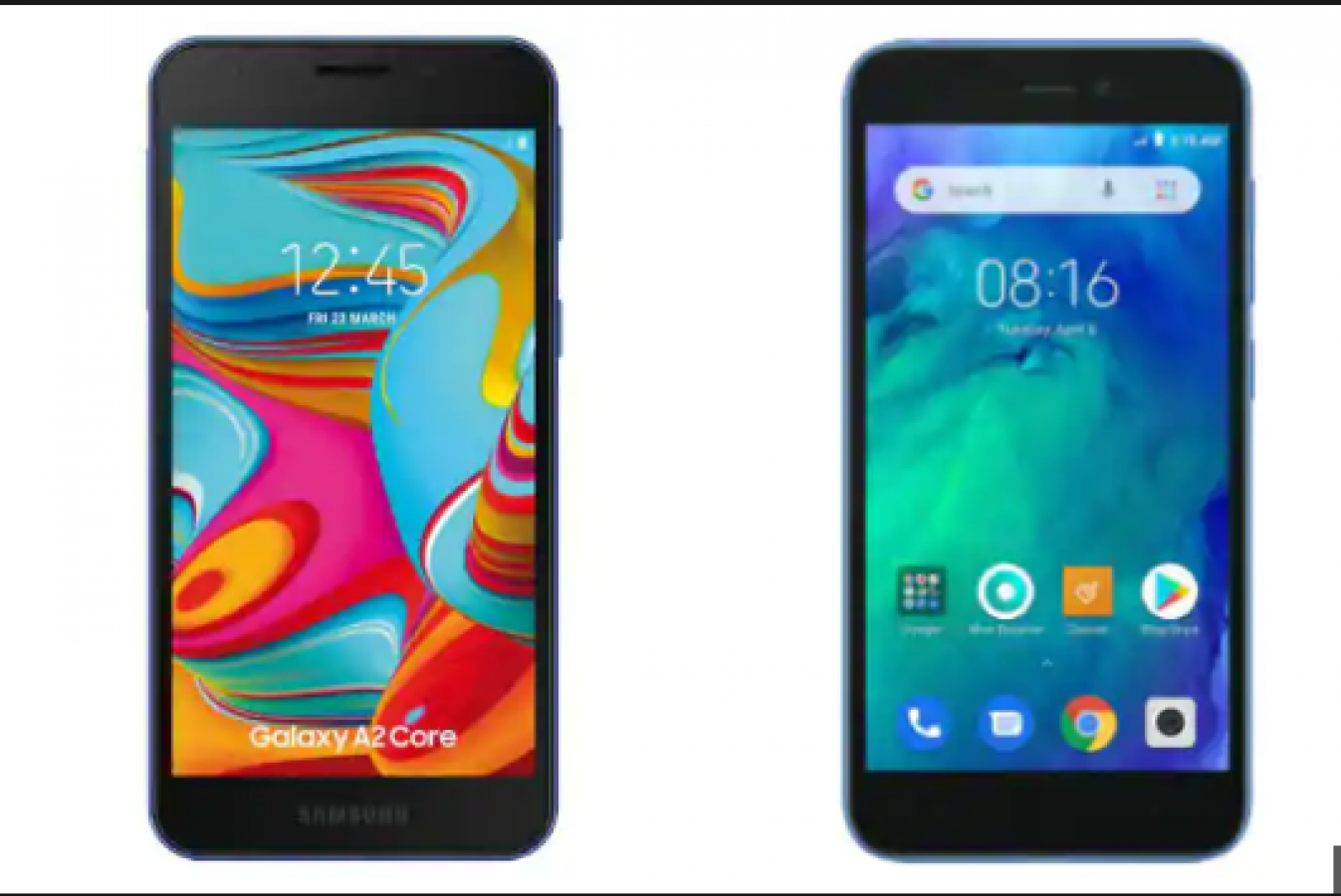Samsung Galaxy A2 Core vs Xiaomi Redmi Go में कौन सा स्मार्टफोन है बेस्ट, पढ़े कंपेरिजन