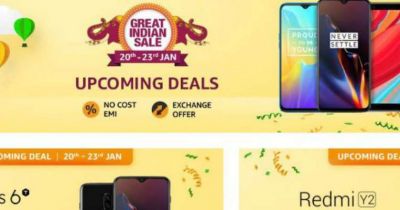 Amazon Great Indian Sale का इस दिन होगा आगाज, इन फोन पर मिलेगी शानदार छूट