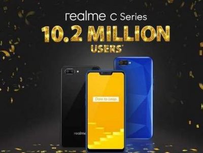 Realme C सीरीज भारत में हुई लॉन्च, अब तक 10.2 मिलियन यूनिट्स की बिक्री