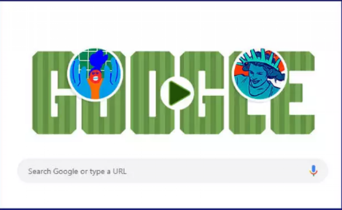 'Google makes a special doodle for this special match of FIFA Women's World Cup