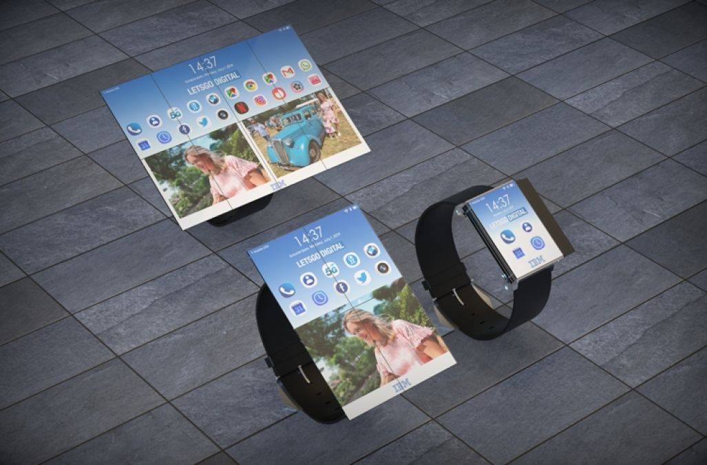 IBM Can Bring A Smartwatch That Can Transfer To Tablet