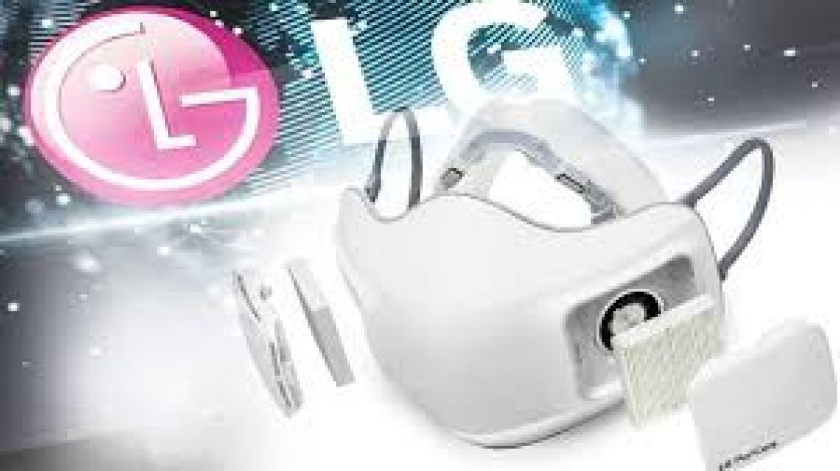LG brings special electric mask to prevent Corona