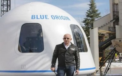 Jeff Bezos took off for space, watch live streaming here