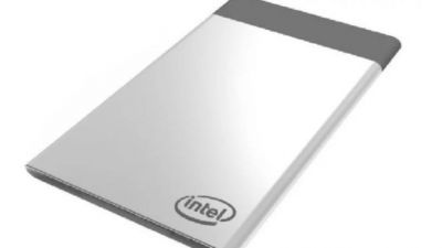 ATM कार्ड जितना बड़ा है यह Intel का कम्प्यूटर