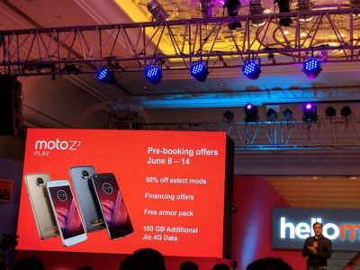 Moto Z 2 play स्मार्टफोन की ऐसे बुकिंग कर सकते है