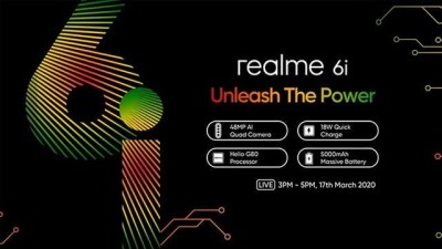 इस शानदार फीचर्स के साथ लॉन्च हुआ Realme 6i