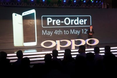 Oppo ने भारत में लांच किया नया स्मार्टफोन F3 !
