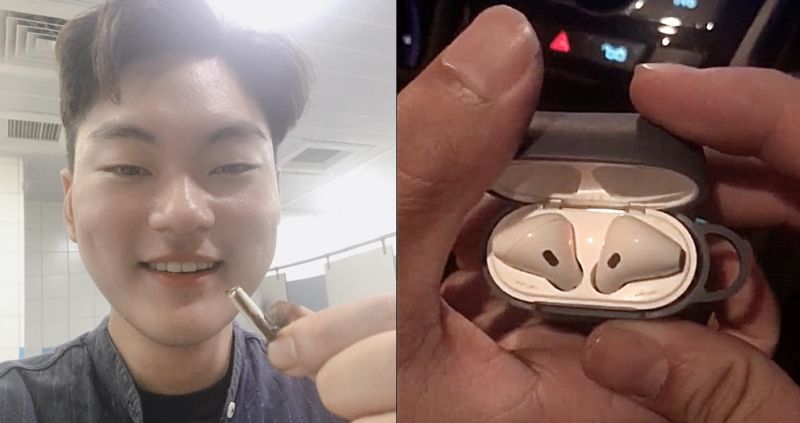 इस व्यक्ति ने निगला AirPods, शौच के बाद निकला चालू हालत में