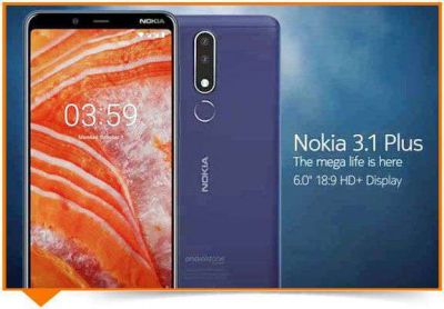 भारत में लॉन्च Nokia 3.1 Plus, इन खूबियों से आपको कर देगा हैरान