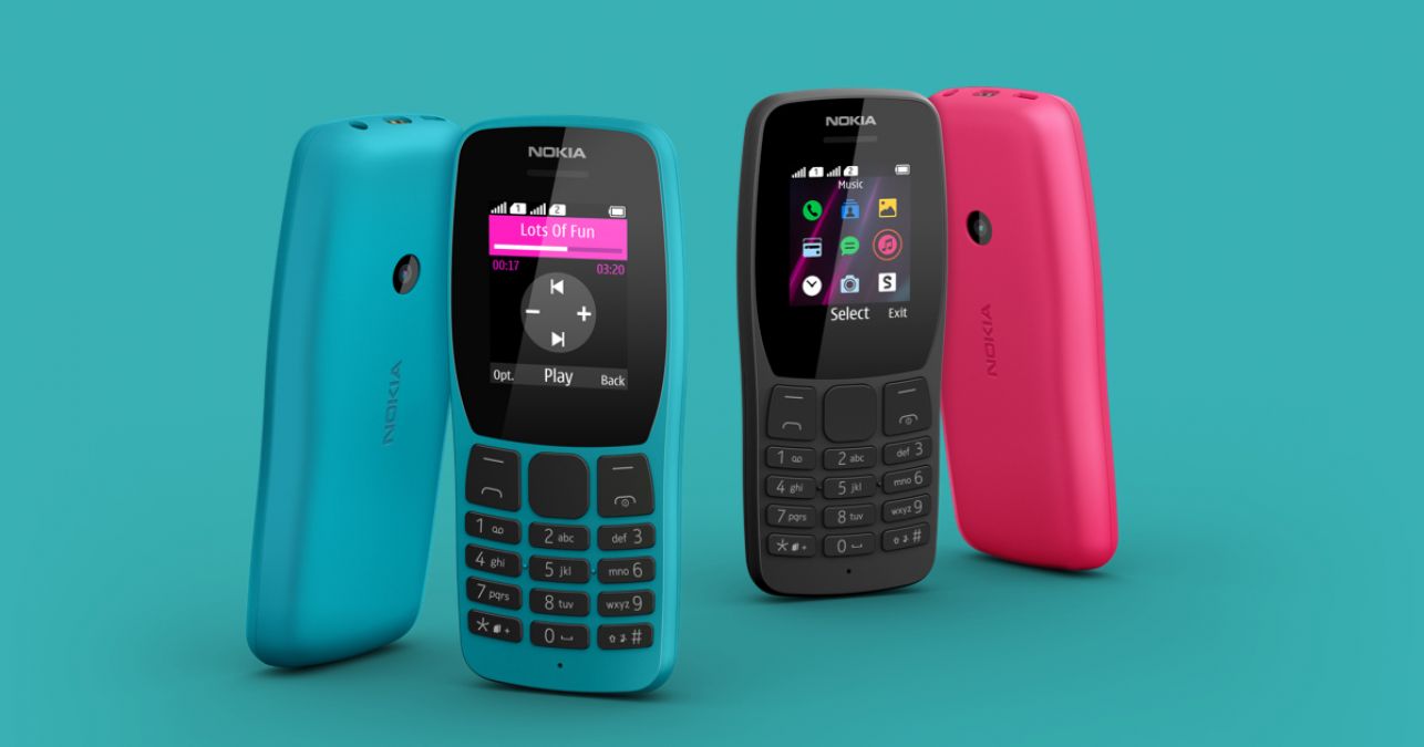 Nokia 110 फ़ोन MP3 प्लेयर और FM Radio के साथ हुआ लॉन्च, जानिए कीमत