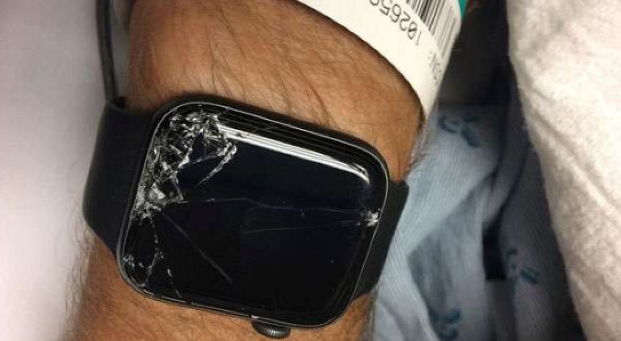 Apple Watch saved lives, sent alert to father after accident