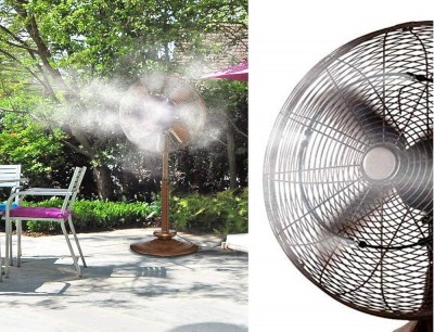 Sprinkler fan provides powerful cooling in summer outdoor parties, know its features