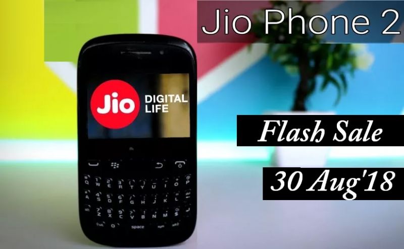 Get Jio Phone 2 at Flash Sale on August 30