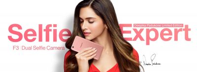 OPPO F3 Deepika Padukone Limited Edition Available for sale
