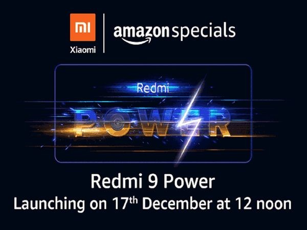 Redmi 9 Power listed on Amazon ahead of launch in India