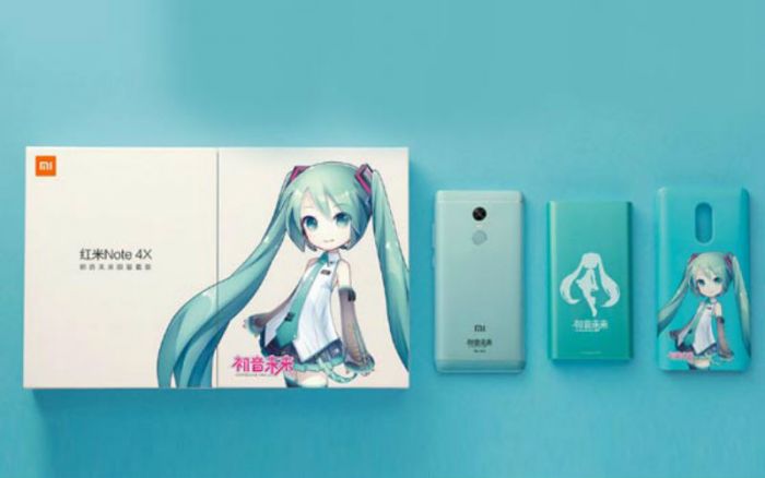 Xiaomi's Note4X 'Hatsune Miku' version will be on sale on Valentine Day