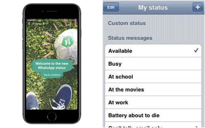 Whatsapp status feature now available for all