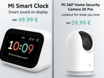 Xiaomi Launched Mi 360 Home Security Camera 2K Pro and Mi Smart Clock