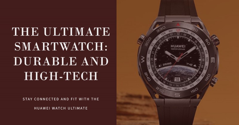 Review of the Huawei Watch Ulitmate: A durable smartwatch