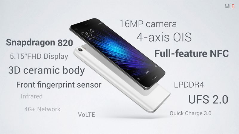 Xiaomi Mi 5 Specifications Leaked Beforehand