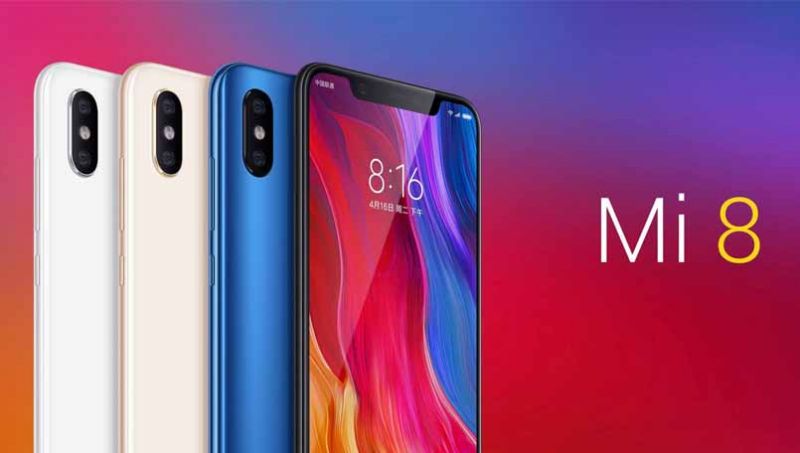 More than 1 million Xiaomi Mi 8 series smartphones sold within a month