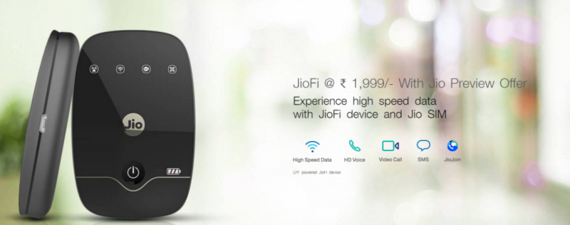 Reliance is giving JioFi for Rs 1,999 with free benefits worth Rs 3,595