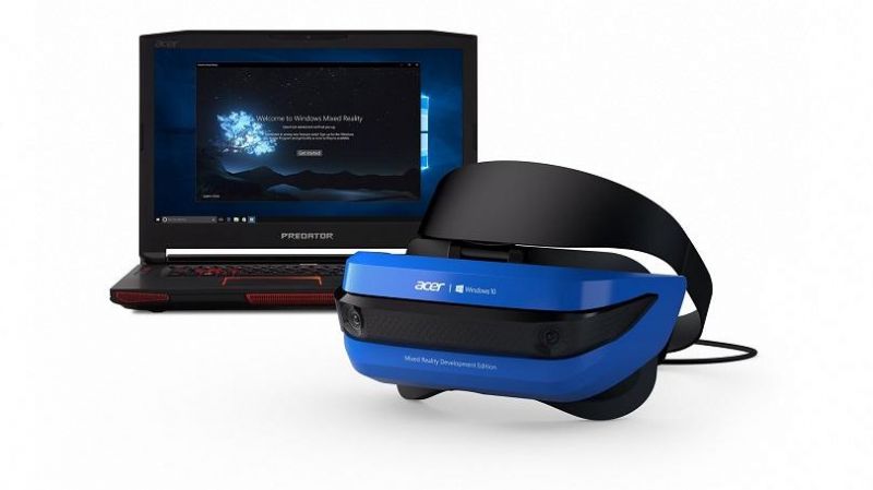 Microsoft to ship MR headsets of Acer