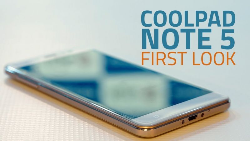 Coolpad Note5 Lite now in India, specifications are out