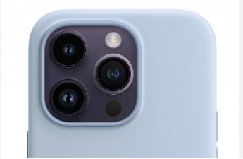 What is the use of this black dot near the camera in iPhone?