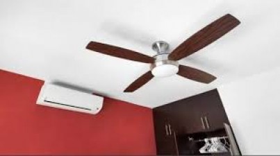 Does the room cool down quickly with the combination of AC and fan? understand everything