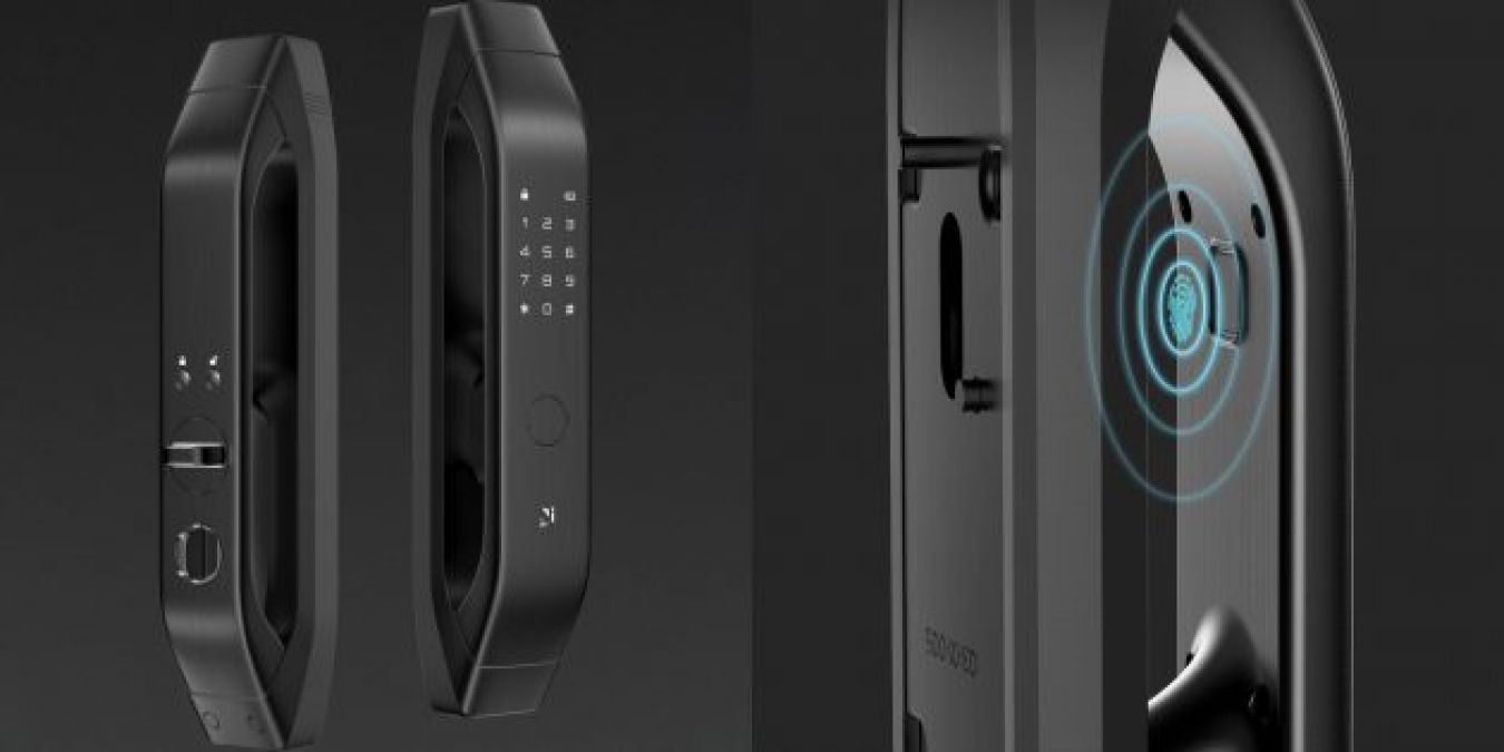 Xiaomi introduced a finger or smartphone door lock