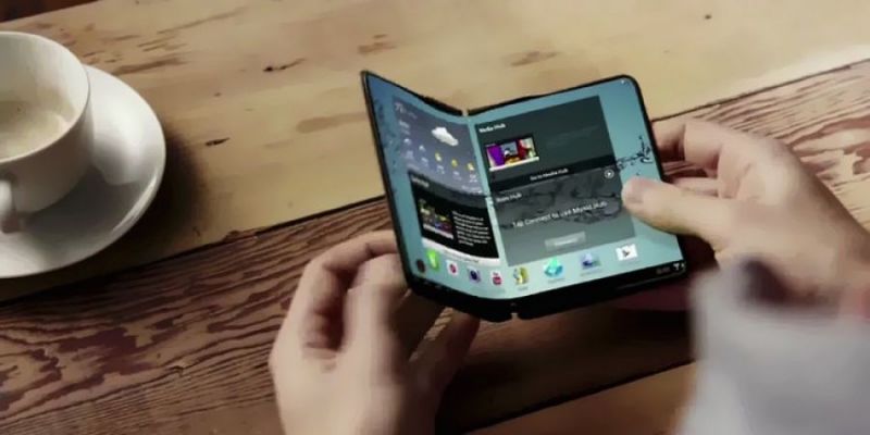 Samsung is to launch first fold-able smartphone which incorporates 512 GB