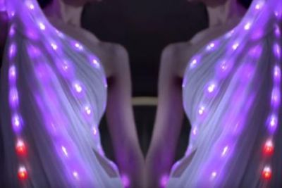 Technology meets fashion: A new saree with color changing LED launched in market