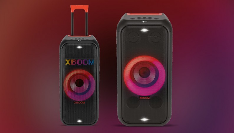 LG Unveils New XBOOM Party Speakers in India
