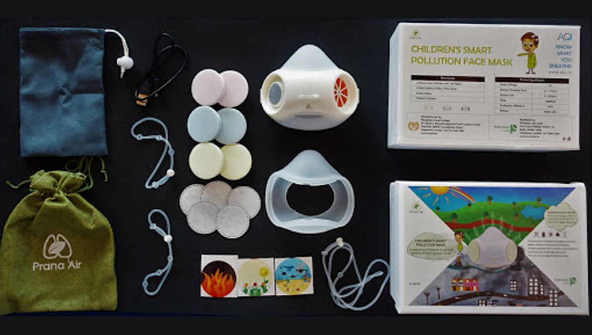 Prana Air Launches Junior Anti-Pollution Mask exclusively for children