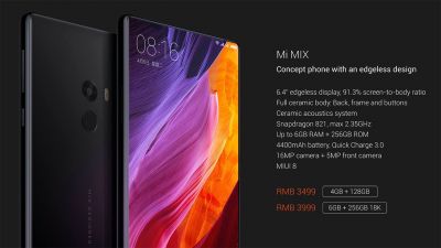 Xiaomi launches with 256GB ROM Mi Mix 2, price and special features are here