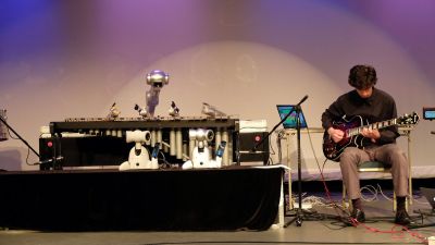 Robot which can perform as a musician