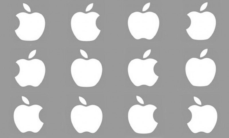 What is the correct logo of Apple iPhone?