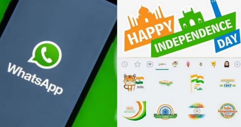 Download the best stickers on Independence Day on WhatsApp
