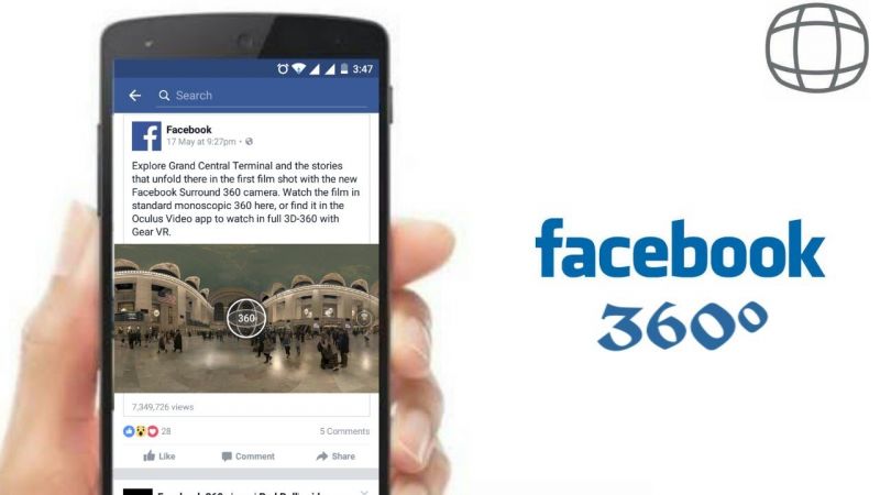Facebook पर ऐसे करें 360 डिग्री व्यू फोटो फीचर का इस्तेमाल